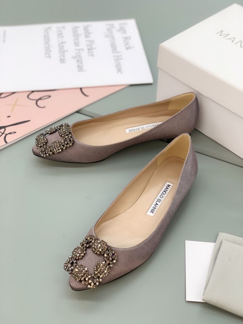 Manolo Blahnik flat shoes